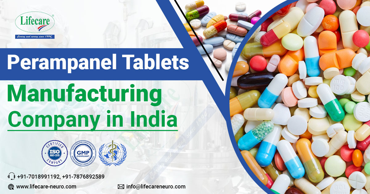 Perampanel Tablets manufacturing company in India